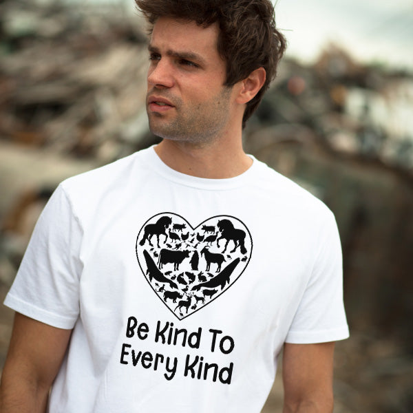 Be Kind To Every Kind – Unisex Graphic Tee | Embrace Vegan Vibes