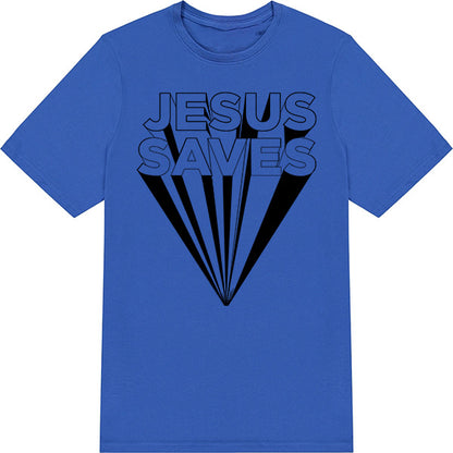 Jesus Saves V2 Unisex T-Shirt | Christian Apparel
