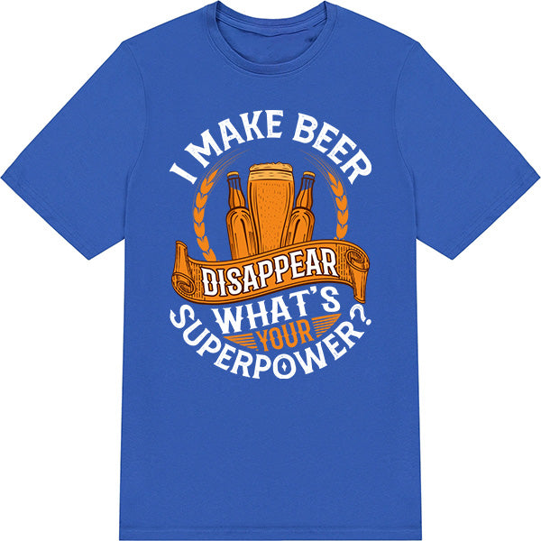 "I Make Beer Disappear" Unisex T-Shirt | Equestrian Apparel