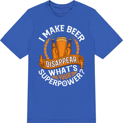 "I Make Beer Disappear" Unisex T-Shirt | Equestrian Apparel