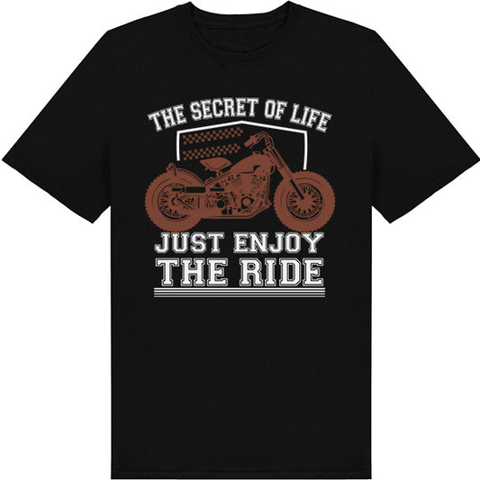 "Enjoy the Ride" Unisex T-Shirt for Motorbike Lovers