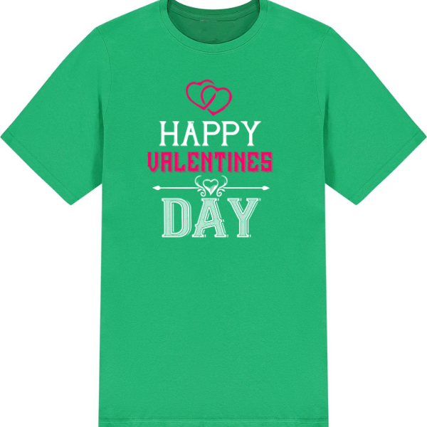 Happy Valentine's Day graphic T-shirt - image 3