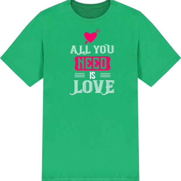 All You Need Is Love graphic T-shirt - image 4
