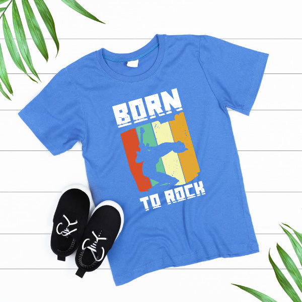 Born To Rock V2 – Unisex Graphic Tee | Perfect for Music Enthusiasts