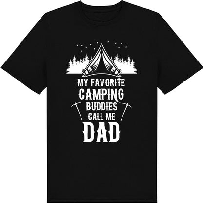 Camping Buddies Dad T-Shirt | Unisex Camping Tee