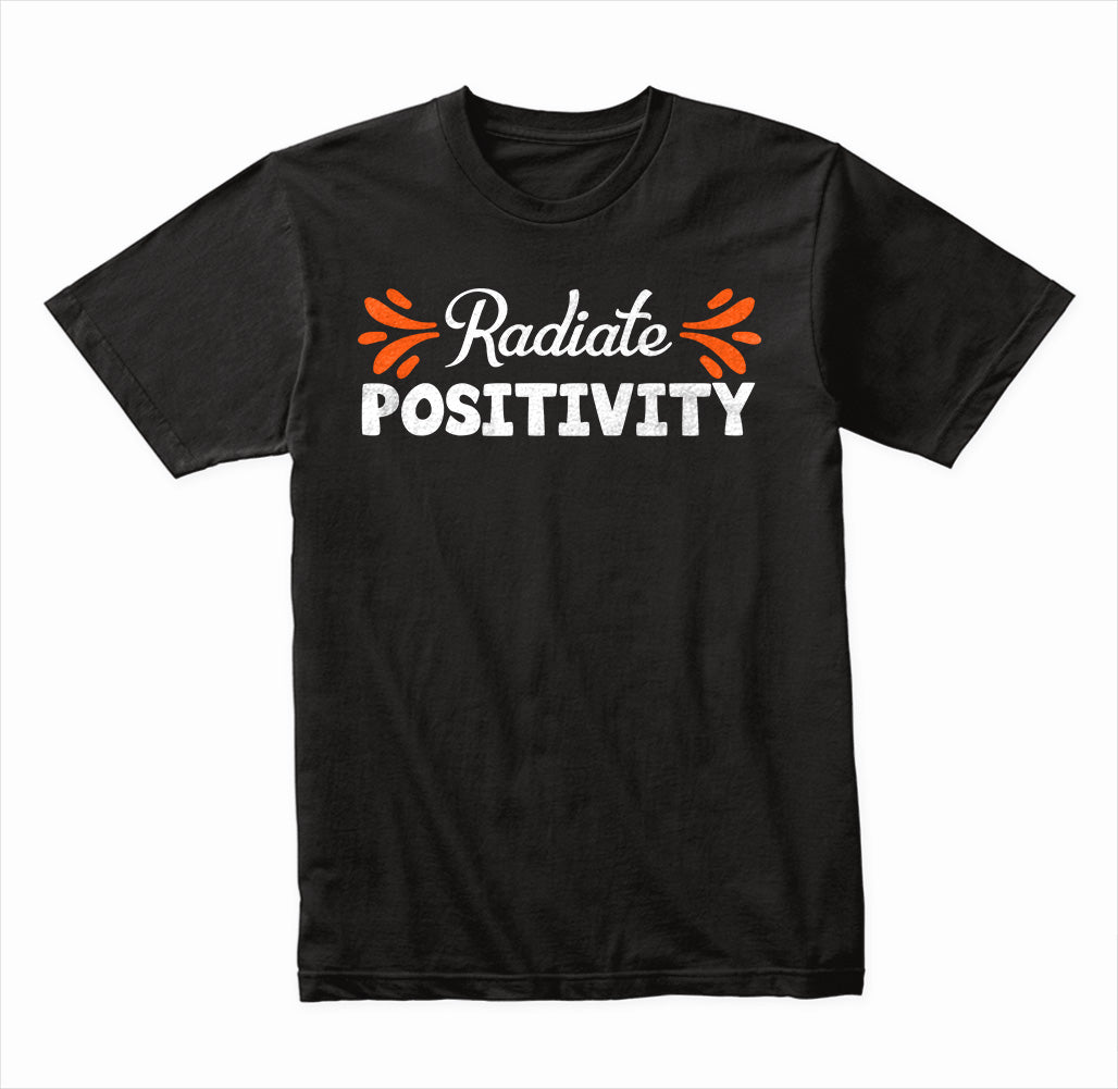 Radiate Positivity graphic T-shirt - image 2