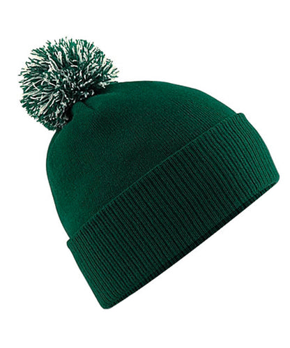 Custom Pom Pom Beanie – Embroidered