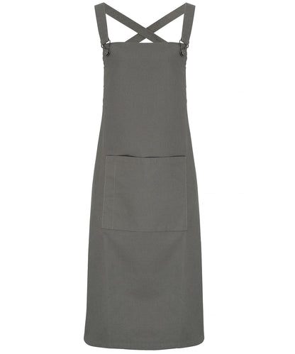 Premium Cross-Back Barista Apron – Print or Embroidery
