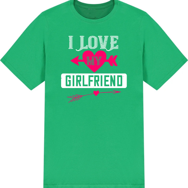 I Love My Girlfriend graphic T-shirt - image 3
