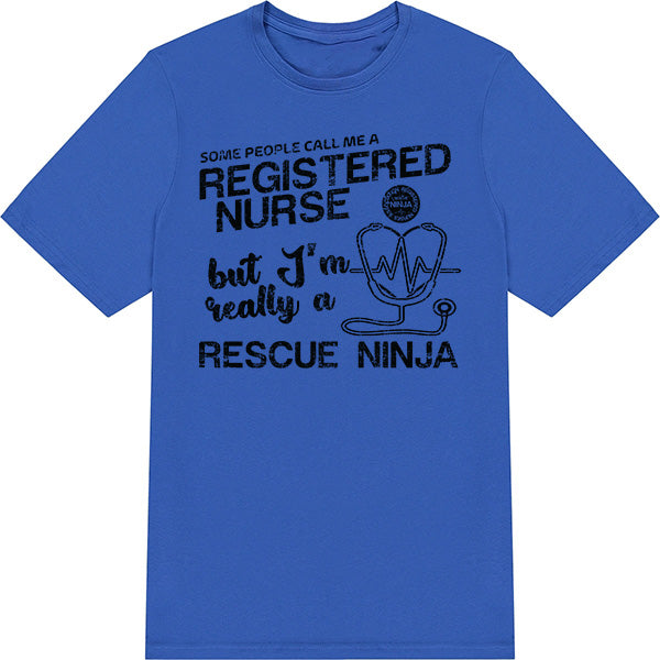 Rescue Ninja Nurse T-Shirt | Unisex | Nurse Pride Collection