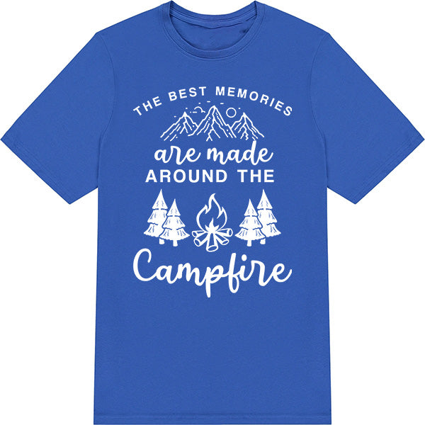 The Best Memories Are Made Around The Campfire graphic T-shirt - image 4