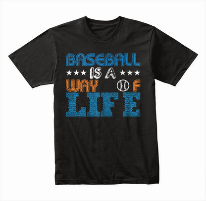 Baseball Is a Way of Life graphic T-shirt - image 3