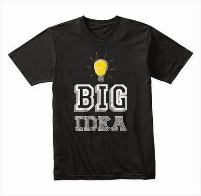 Big Idea graphic T-shirt mockup