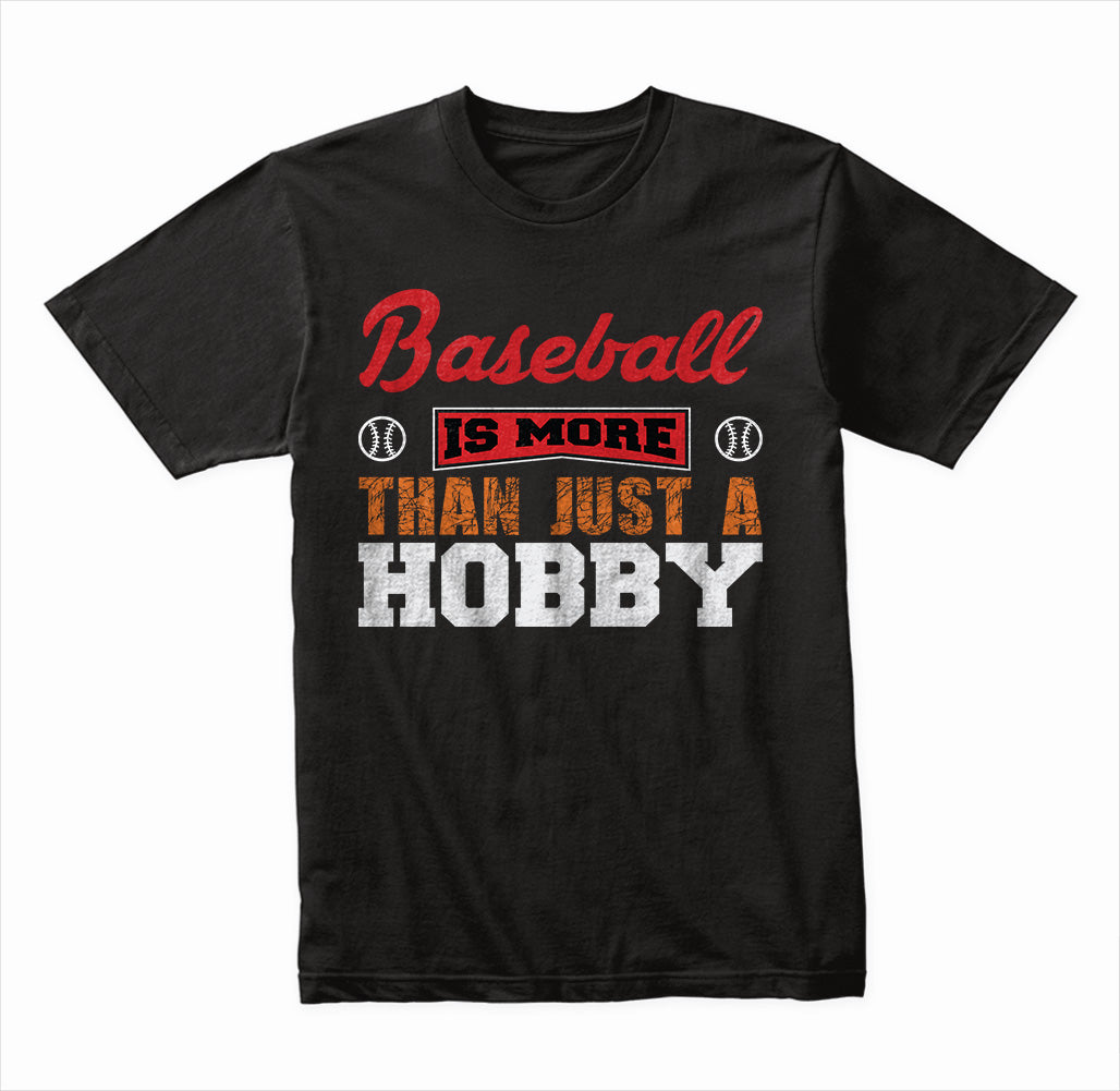 Baseball Is More Than Just A Hobby graphic T-shirt - image 4