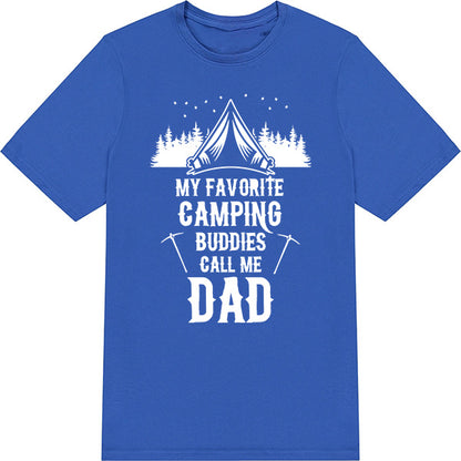 Camping Buddies Dad T-Shirt | Unisex Camping Tee