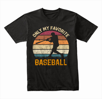 Only My Favorite Baseball graphic T-shirt - image 2