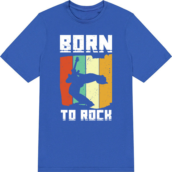 Born To Rock V2 – Unisex Graphic Tee | Perfect for Music Enthusiasts