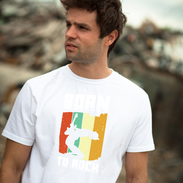 Born To Rock V2 – Unisex Graphic Tee | Perfect for Music Enthusiasts