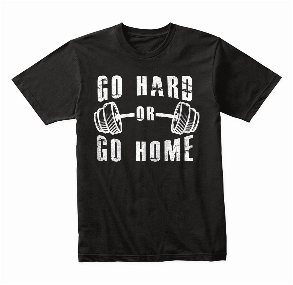 Go Hard Or Go Home graphic T-shirt - image 3