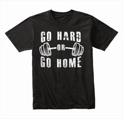 Go Hard Or Go Home graphic T-shirt - image 3