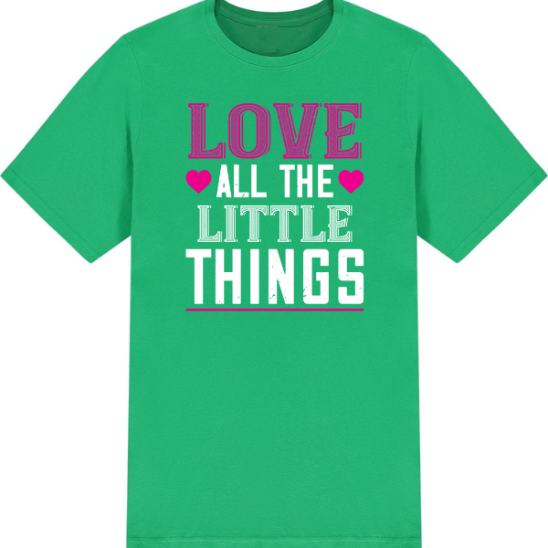 Love All The Little Things graphic T-shirt - image 3