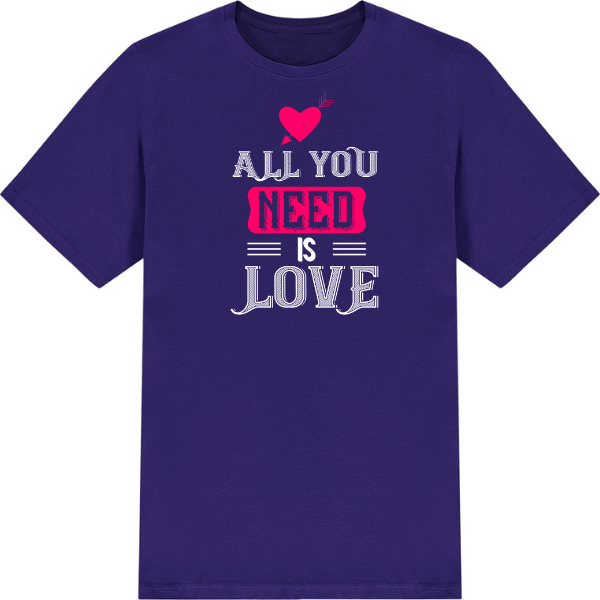 All You Need Is Love graphic T-shirt - image 5