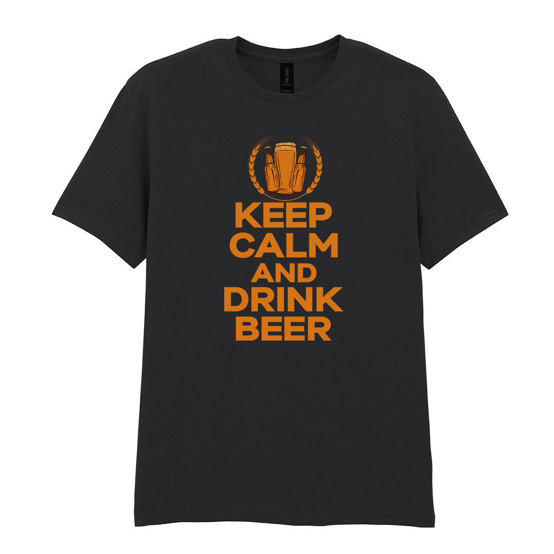 Keep Calm and Drink Beer | Unisex Graphic T-Shirt
