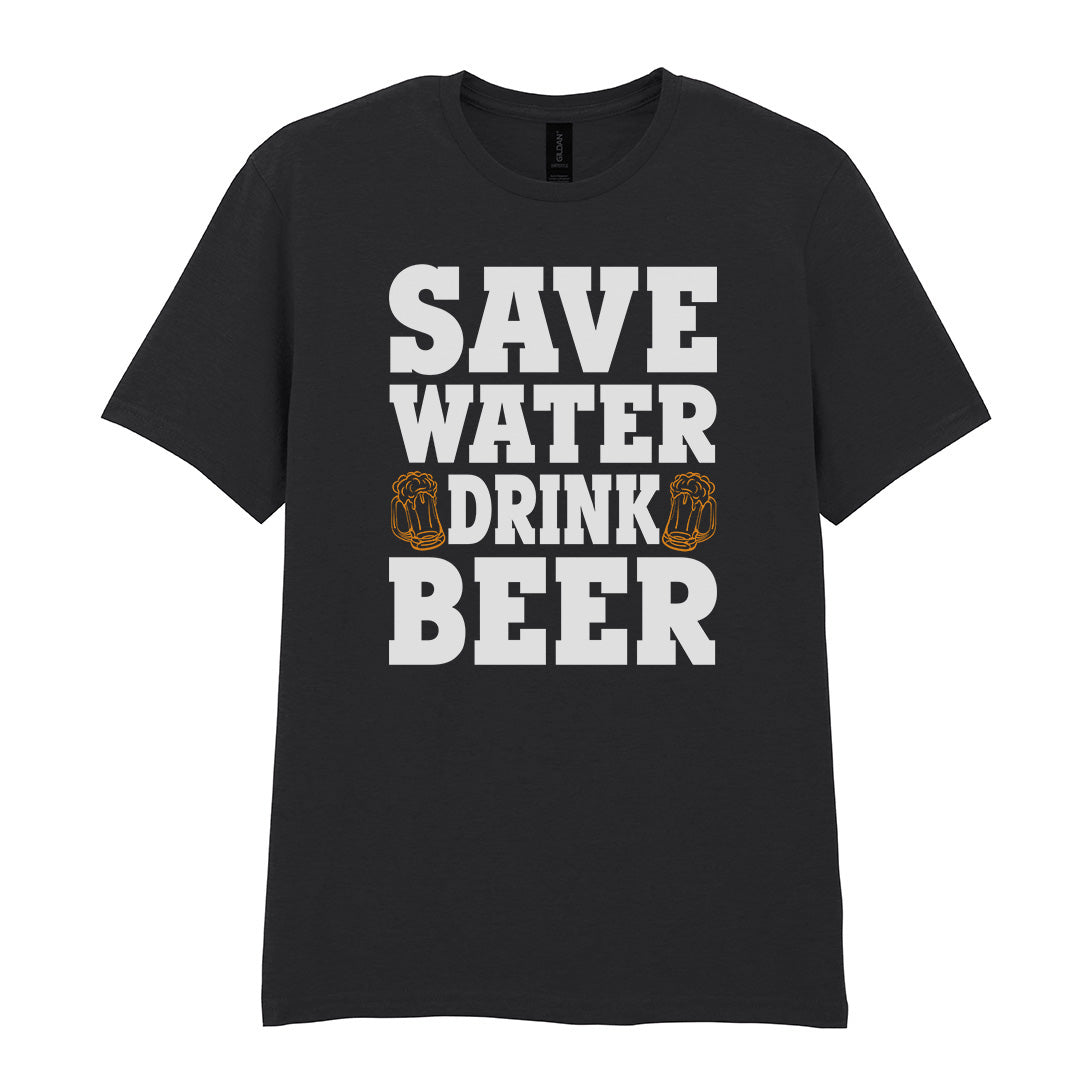 Save Water Drink Beer | Unisex Graphic T-Shirt – Design 1