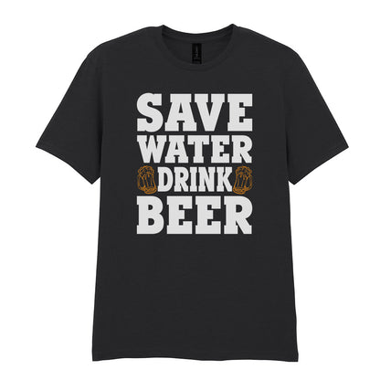 Save Water Drink Beer | Unisex Graphic T-Shirt – Design 1