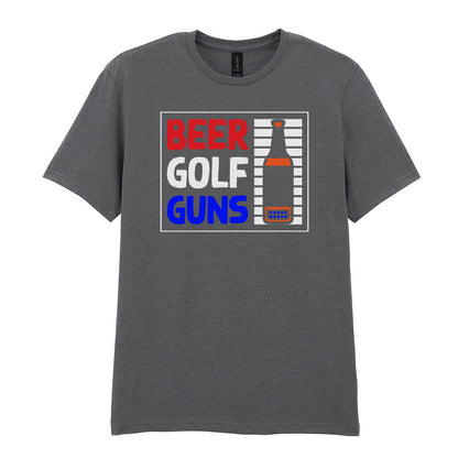 Beer Golf Guns | Unisex Graphic T-Shirt