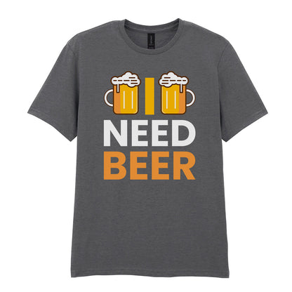 I Need Beer | Unisex Graphic T-Shirt – Design 1