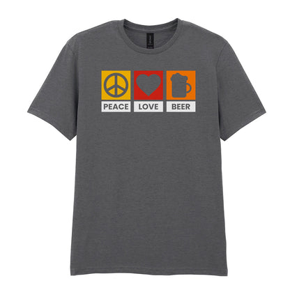 Peace Love Beer | Unisex Graphic T-Shirt