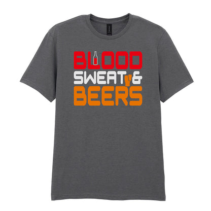 Blood Sweat and Beers | Unisex Graphic T-Shirt
