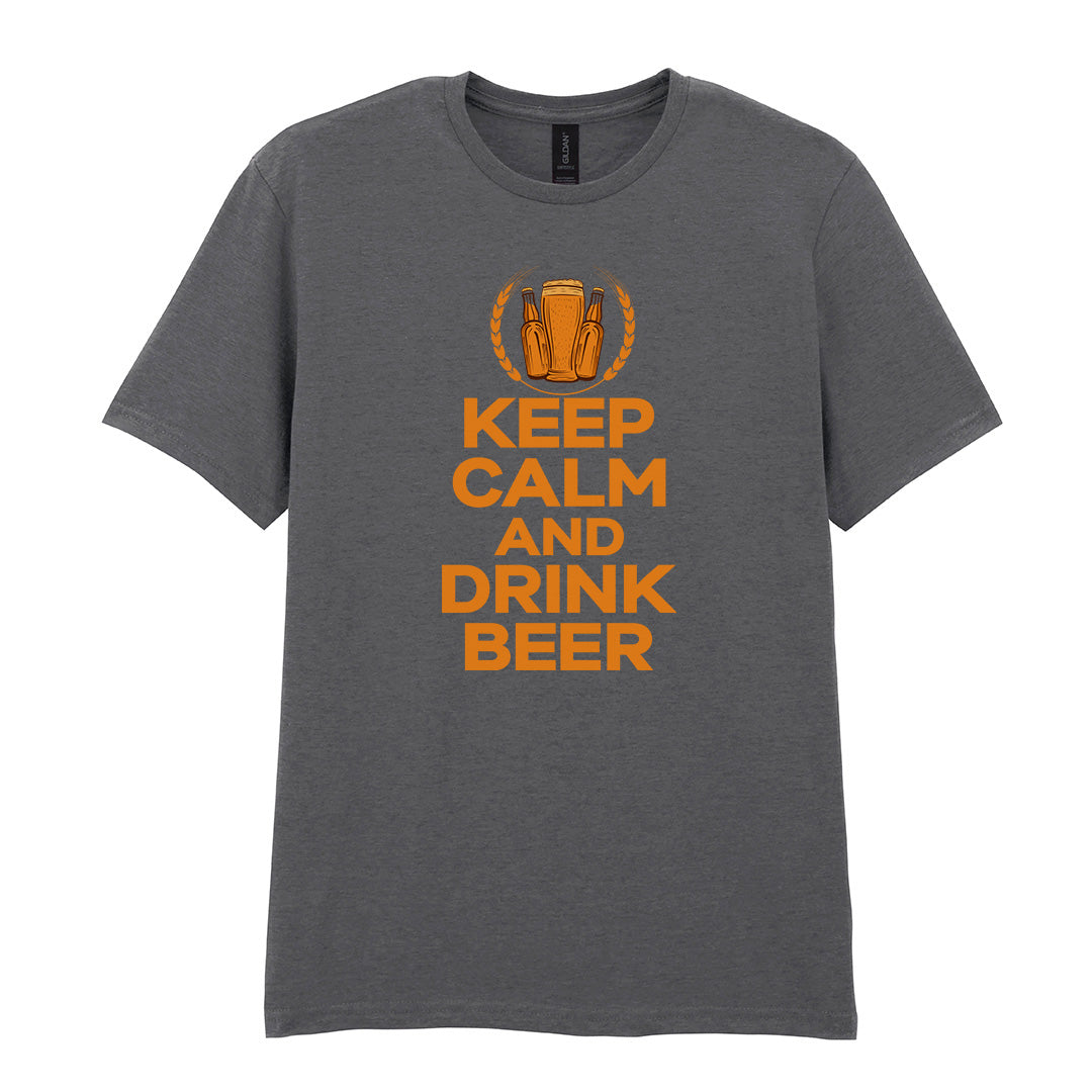 Keep Calm and Drink Beer | Unisex Graphic T-Shirt