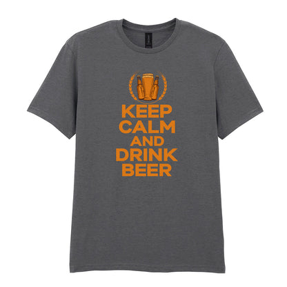 Keep Calm and Drink Beer | Unisex Graphic T-Shirt