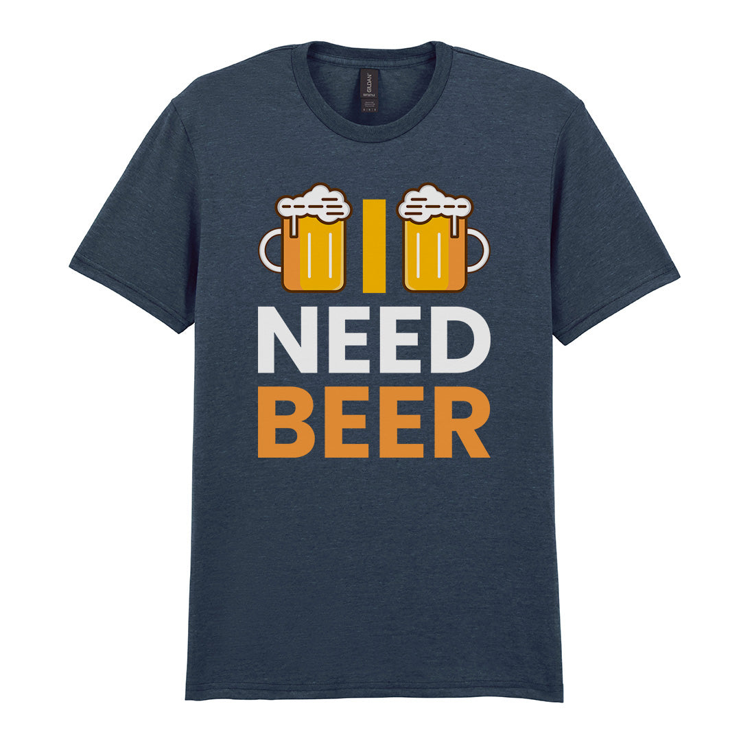 I Need Beer | Unisex Graphic T-Shirt – Design 1
