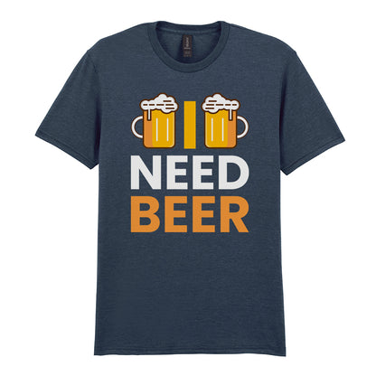 I Need Beer | Unisex Graphic T-Shirt – Design 1