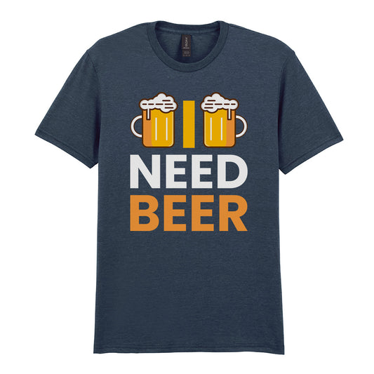 I Need Beer | Unisex Graphic T-Shirt – Design 1