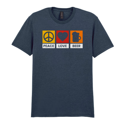 Peace Love Beer | Unisex Graphic T-Shirt