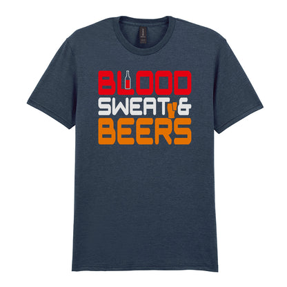 Blood Sweat and Beers | Unisex Graphic T-Shirt