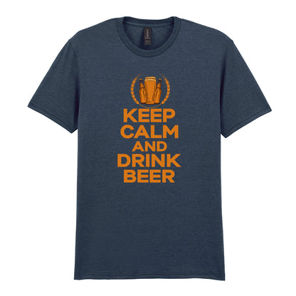 Keep Calm and Drink Beer | Unisex Graphic T-Shirt