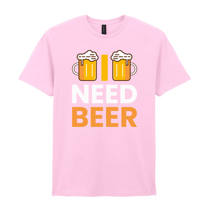I Need Beer | Unisex Graphic T-Shirt – Design 1