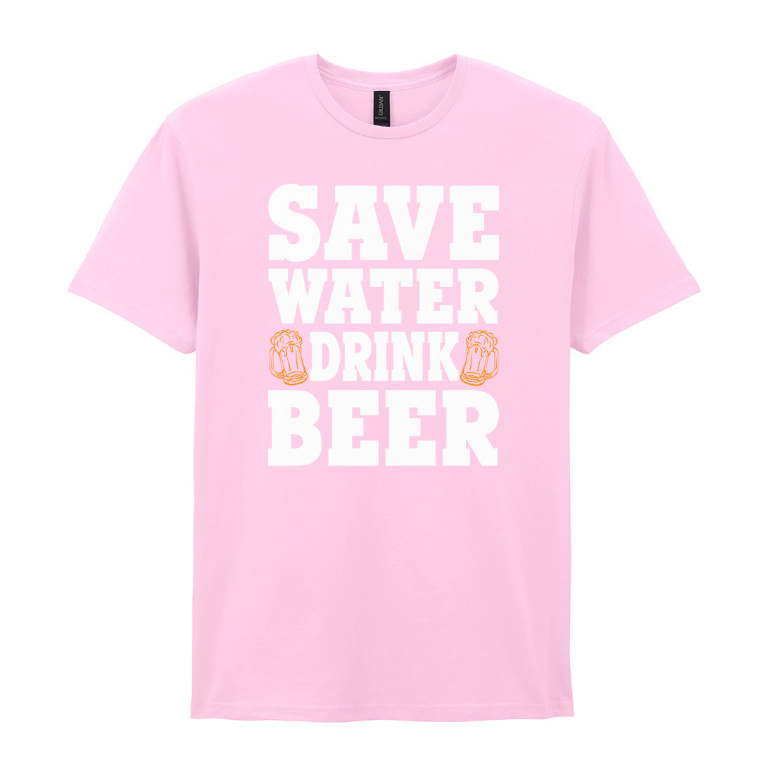 Save Water Drink Beer | Unisex Graphic T-Shirt – Design 1