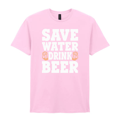 Save Water Drink Beer | Unisex Graphic T-Shirt – Design 1