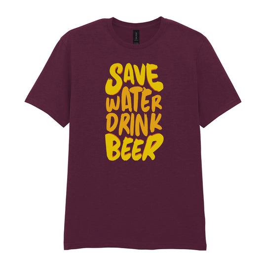 Save Water Drink Beer | Unisex Graphic T-Shirt – Design 2