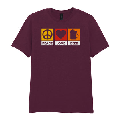 Peace Love Beer | Unisex Graphic T-Shirt
