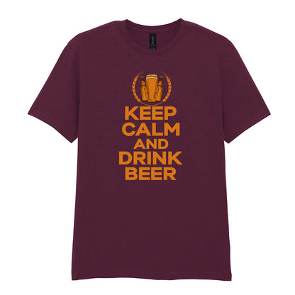 Keep Calm and Drink Beer | Unisex Graphic T-Shirt