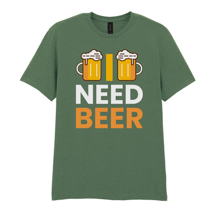 I Need Beer | Unisex Graphic T-Shirt – Design 1