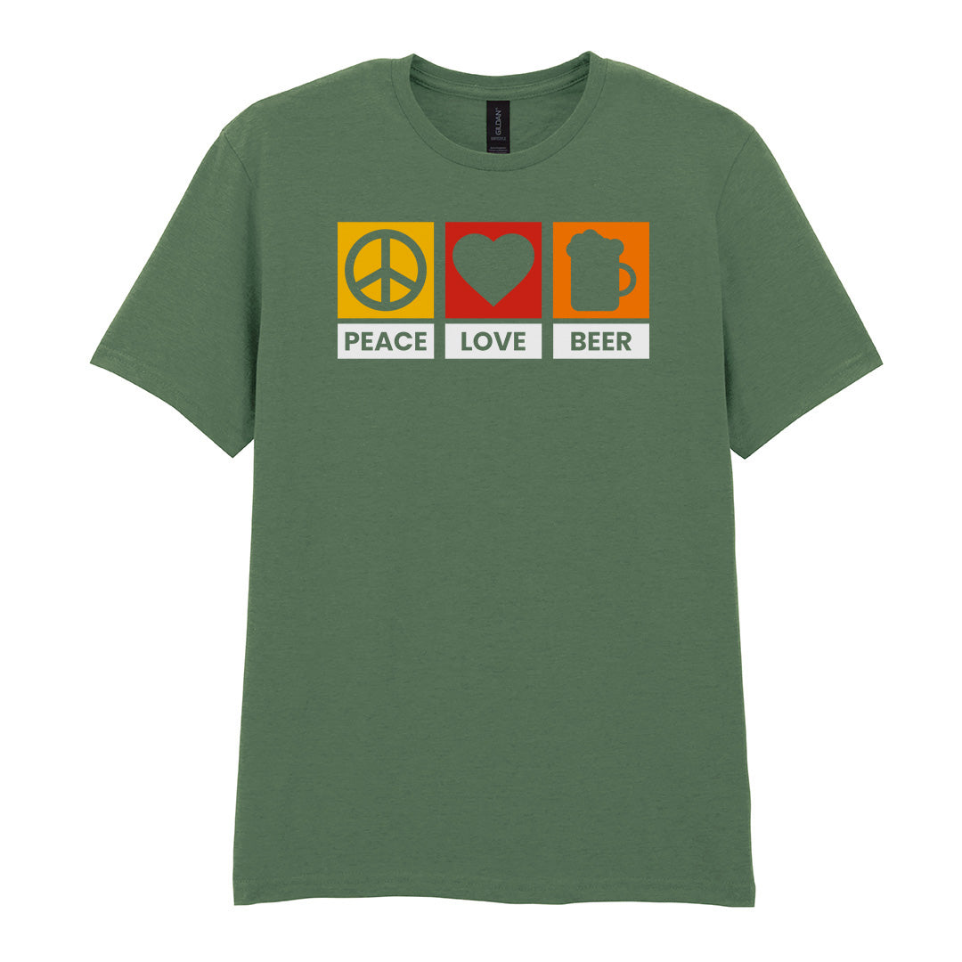 Peace Love Beer | Unisex Graphic T-Shirt