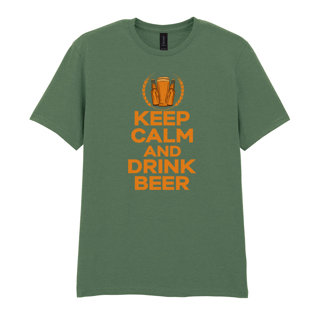 Keep Calm and Drink Beer | Unisex Graphic T-Shirt